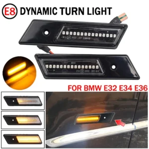 Klarglas LED blinkers E34 Bmw E36 E32