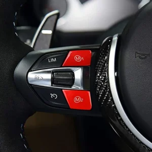 Knappsats Bmw M Mode M1/M2 (Välj Färg: Röd blank)