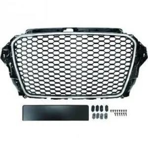 Krom Honeycomb grill Audi A3 8V RS3 12-16