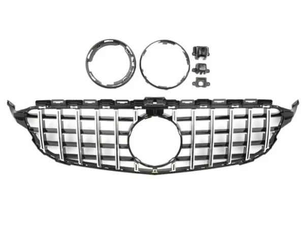 Krom Stylinggrill GT-R AMG-look Mercedes C-klass W205, S205, C205, A205 Alla årsmodeller!
