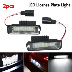 LED skyltbelysning Volkswagen VW Skoda Seat
