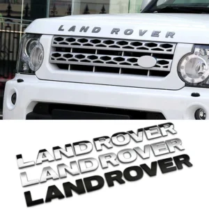 Land Rover emblem motorhuv & bagagelucka (Välj en produktvariant: Krom)