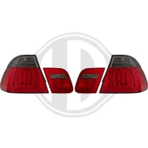 Led baklyktor Bmw E46 sedan 98-01 (LCI Look) (Välj en produktvariant: Röktonade)