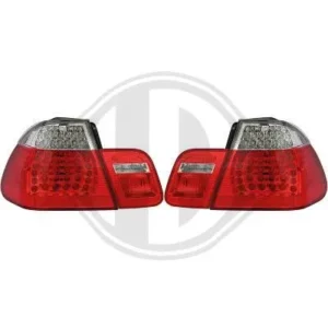 Led baklyktor Bmw E46 sedan 98-01 (LCI Look) (Välj en produktvariant: Klarglas)