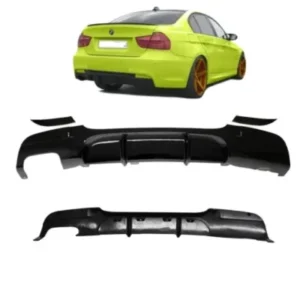 M-Performance Diffuser Blanksvart e91 e90