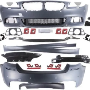 M-paket BMW F10 LCI 2014- (Diffuser: 520-530 två ändrör till vänster)