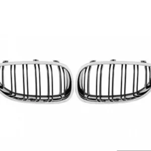 M5 Grill Njurar e60 e61 Krom-Design (Välj en produktvariant: Dubbel Ribb M)