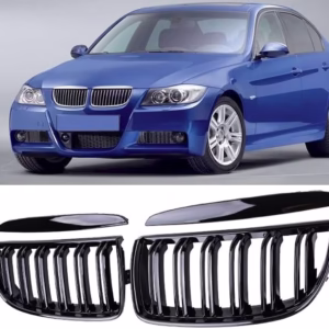 Matt Grill Bmw E90 E91 Njurar (Dubbelribb) 05-08