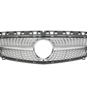 Mercedes A-klass W176 Diamant Grill 12-15 (Välj en produktvariant: Silver fena)
