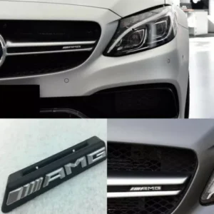 Mercedes AMG grill logga grill emblem liten modell