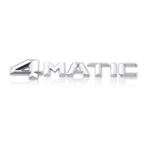Mercedes Benz 4Matic emblem (Välj Färg: Krom)
