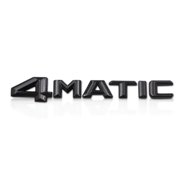 Mercedes Benz 4Matic emblem (Välj Färg: Svart)