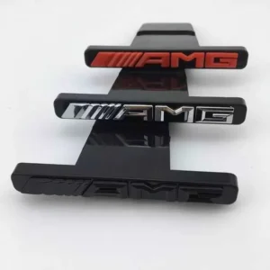 Mercedes-Benz AMG grill emblem GTR grill logga (Välj en produktvariant: Krom)