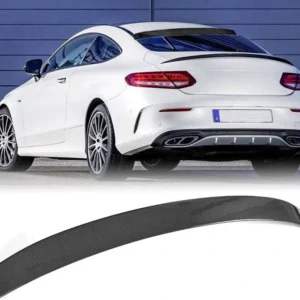 Mercedes-Benz C205 Coupé takvinge (Välj en produktvariant: Lackerad Blanksvart)