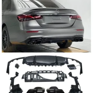 Mercedes-Benz Diffuser E63 W213 20+ (Välj en produktvariant: Blanksvart)