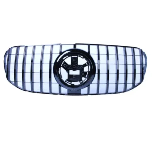 Mercedes Benz GLS Grill GTR X167 2019-2023 (Välj en produktvariant: Blank svart)