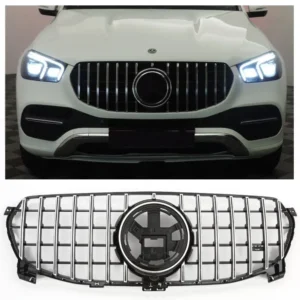 Mercedes-Benz Gle Gtr grill W167 C167 (Standard paket) (Välj Färg: Krom)