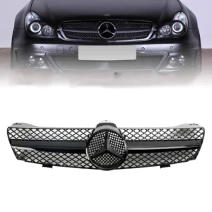 Mercedes-Benz Grill CLS W219 C219 2008-2010 (Välj en produktvariant: Krom)