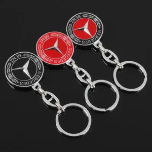 Mercedes Benz Nyckelring Flera färger (Välj Färg: Svart)