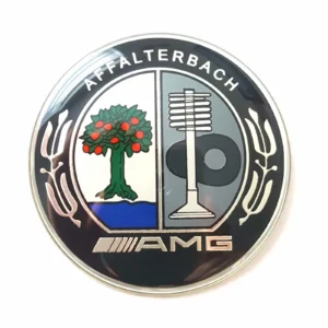 Mercedes Benz Ratt emblem 52mm (Välj en produktvariant: AMG Affalterbach FÄRGAD)