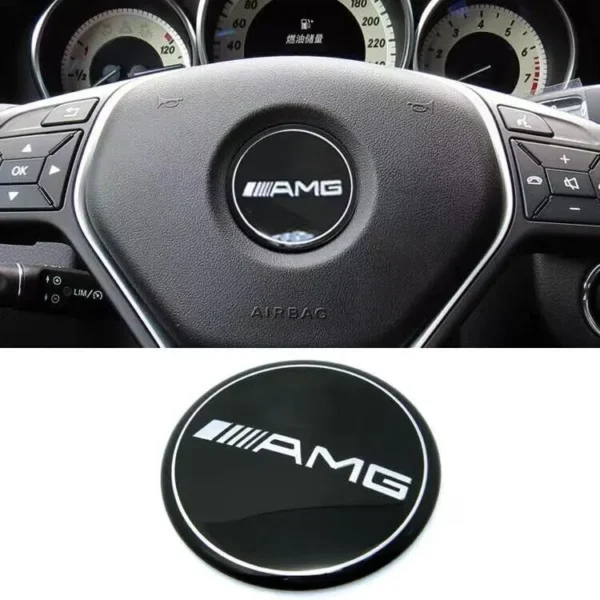 Mercedes Benz Ratt emblem 52mm (Välj en produktvariant: AMG)