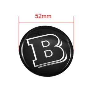 Mercedes Benz Ratt emblem 52mm (Välj en produktvariant: Brabus)