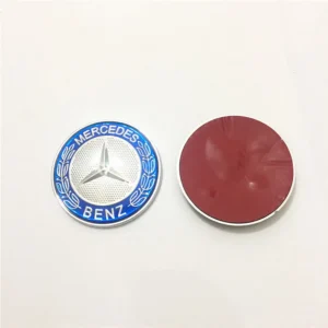 Mercedes-Benz Ratt emblem BLÅ 57mm