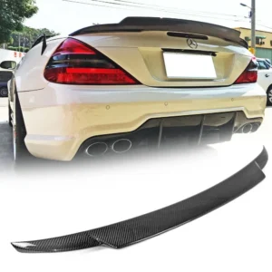 Mercedes Benz SL vinge spoiler SL R230 (Välj en produktvariant: Olackerad)
