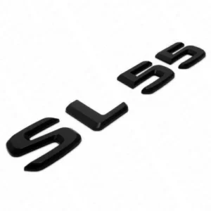 Mercedes-Benz SL55 logo emblem Motorkod (Välj Färg: Svart)