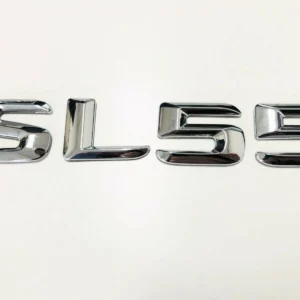 Mercedes-Benz SL55 logo emblem Motorkod (Välj Färg: Krom)