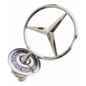 Mercedes Benz Stjärna Motorhuv Krom