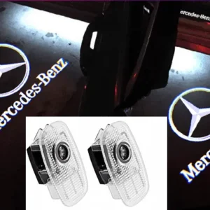 Mercedes-Benz projektorlampor dörrlampor Cla, Cls, C238 (Välj en produktvariant: Mercedes logga)