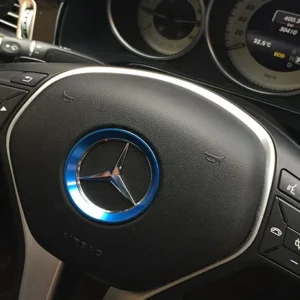 Mercedes-Benz ratt ring Blå 52mm