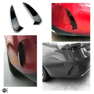 Mercedes C238 A238 Flaps Baksplitters (Välj en produktvariant: Kolfiber-look)