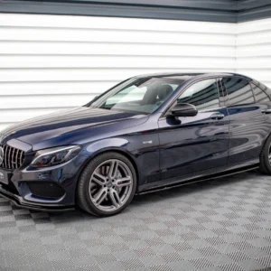 Mercedes C43 AMG W205 Sidokjolar Sidoextensions