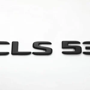 Mercedes Cls53 emblem Svart / Krom (Välj en produktvariant: Svart)