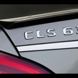 Mercedes Cls63 emblem Svart / Krom (Välj en produktvariant: Krom)