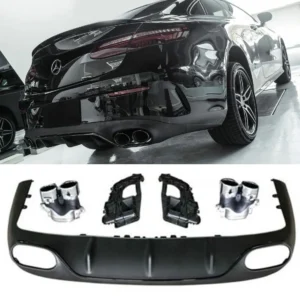 Mercedes Diffuser C238 A238 E53 (Välj en produktvariant: Krom)