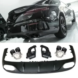 Mercedes Diffuser C238 A238 E53 (Välj en produktvariant: Blanksvart)
