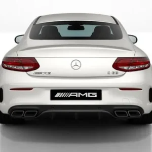Mercedes Diffuser E-klass Coupe C238 E63 AMG (Välj en produktvariant: Krom)