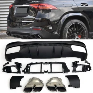 Mercedes Diffusor GLE W167 Gle63 Suv (Välj en produktvariant: Krom)