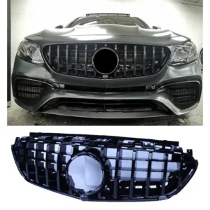 Mercedes E63 AMG Grill W213 GTR Svart