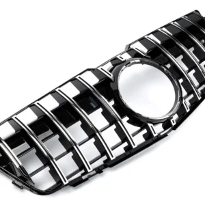 Mercedes Glk GT-R grill Panamericana 06-12 (Välj en produktvariant: Krom)
