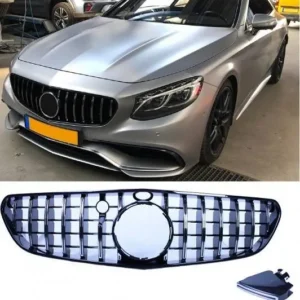 Mercedes Grill GTR C217 A217 S63 & S65 (Välj en produktvariant: Krom)