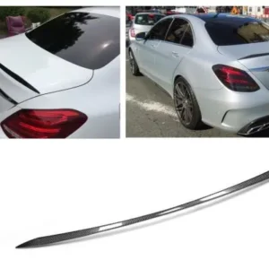 Mercedes W205 vinge Kolfiber optik