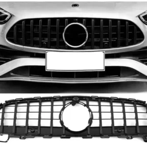 Mercedes W206 S206 GTR grill 20+ (Välj en produktvariant: Blanksvart)