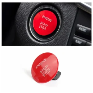 Mercedes keyless push knapp röd