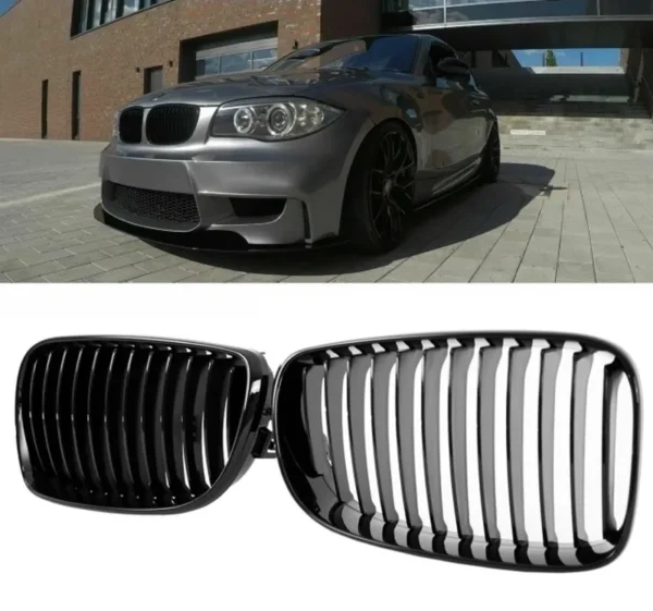 Njurar E81 E82 E88 Blank / Matt Bmw 1 Serie (Välj en produktvariant: Mattsvart)