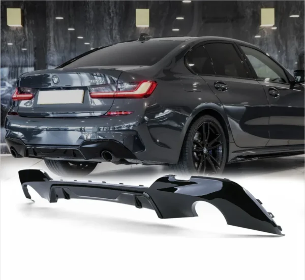 Performance Diffuser BMW G20 G21 (Välj en produktvariant: Lackerad Blanksvart)