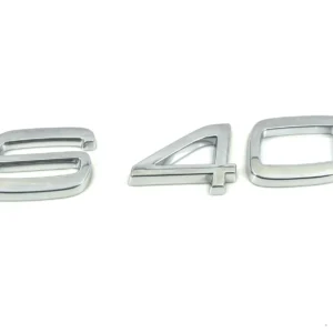 Volvo emblem V40 S40 (Välj Färg: Krom, Välj en produktvariant: S40)